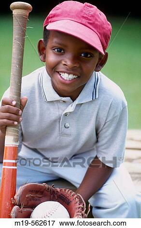 kid baseball player's portrait View Large Photo Image Stock Photo - kid baseball player's portrait. Fotosearch