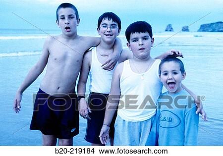 Kids. Hendaye. France View Large Photo Image Picture - Kids. Hendaye. France. Fotosearch