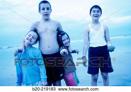 Kids. Hendaye. France View Large Photo Image Stock Image - Kids. Hendaye. France. Fotosearch