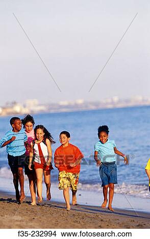 Kids in Malibu View Large Photo Image Picture - Kids in Malibu. Fotosearch