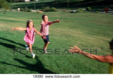 Kids running to mother View Large Photo Image Stock Photography - Kids running to mother. Fotosearch
