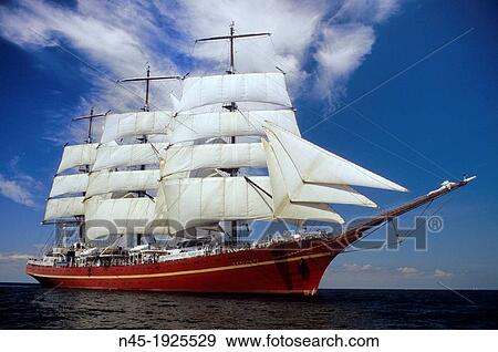 Kiel Week; Khersones; Ukrainian Sailing Ship; Germany. View Large Photo Image Stock Photo - Kiel Week; Khersones; Ukrainian Sailing Ship; Germany.. Fotosearch