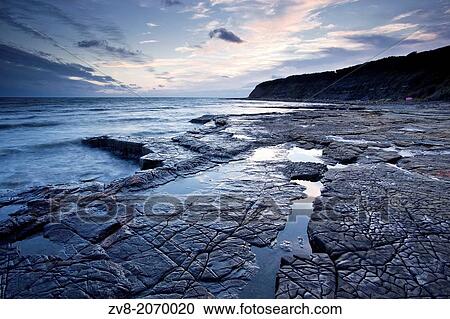 Kimmeridge Bay on the Jurassic coastline of Dorset, England, UK. View Large Photo Image Stock Image - Kimmeridge Bay on the Jurassic coastline of Dorset, England, UK.. Fotosearch