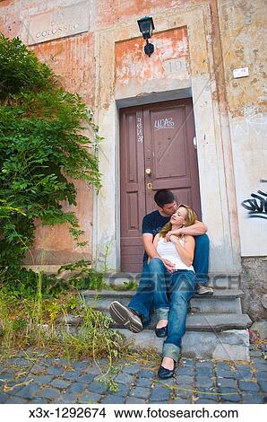 Kissing in the streets of Rome Italy View Large Photo Image Picture - Kissing in the streets of Rome Italy. Fotosearch