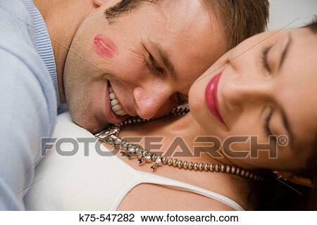 Stock Image - kissing time. Fotosearch