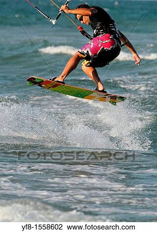 Kite surfing Cullera beach Spain View Large Photo Image Stock Image - Kite surfing Cullera beach Spain. Fotosearch