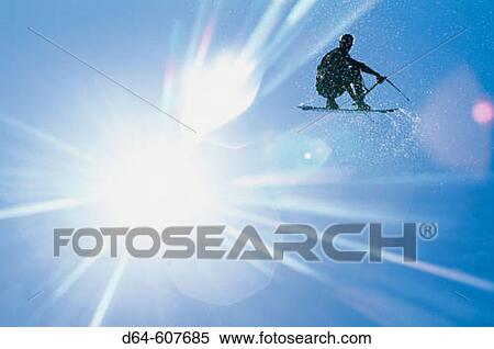 Kiteboarding. Columbia River. Oregon. USA View Large Photo Image Stock Photography - Kiteboarding. Columbia River. Oregon. USA. Fotosearch