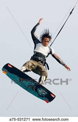 Kiteboarding View Large Photo Image Stock Image - Kiteboarding. Fotosearch