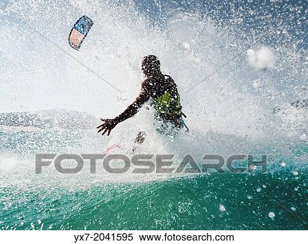 Kitesurfing in Tarifa, Costa de la Luz, Cadiz, Andalusia, Spain. View Large Photo Image Stock Photography - Kitesurfing in Tarifa, Costa de la Luz, Cadiz, Andalusia, Spain.. Fotosearch