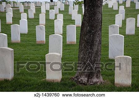 Stock Image - Knoxville, Tennessee - Knoxville National Cemetery The cemetery was established during the Civil War. Fotosearch