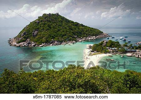 Ko Nang Yuan islands Ko Tao Gulf of Thailand Thailand View Large Photo Image Stock Photography - Ko Nang Yuan islands Ko Tao Gulf of Thailand Thailand. Fotosearch