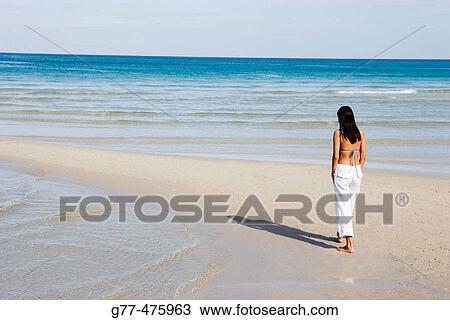 Koh Samui Island. Thai woman on the beach. Thailand. View Large Photo Image Stock Image - Koh Samui Island. Thai woman on the beach. Thailand.. Fotosearch