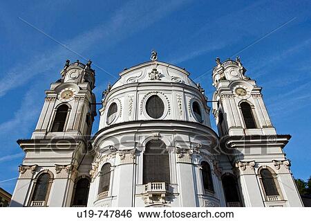 Kollegienkirche, Salzburg, Austria View Large Photo Image Stock Photograph - Kollegienkirche, Salzburg, Austria. Fotosearch