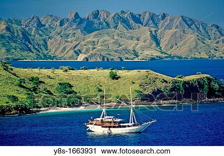 Komodo Island View Large Photo Image Stock Image - Komodo Island. Fotosearch