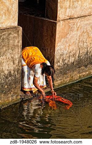 kotithirtham sacred lake in gokarna. india. View Large Photo Image Stock Photograph - kotithirtham sacred lake in gokarna. india.. Fotosearch