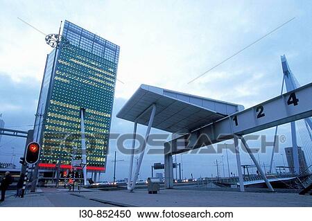 KPN Tower (Tower on South,? Toren Op Zuid? ) office building, Rotterdam, The Netherlands View Large Photo Image Stock Image - KPN Tower (Tower on South,? Toren Op Zuid? ) office building, Rotterdam, The Netherlands. Fotosearch