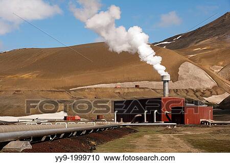 Krafla Power Station, Myvatn District, North-Central, Iceland. View Large Photo Image Stock Image - Krafla Power Station, Myvatn District, North-Central, Iceland.. Fotosearch