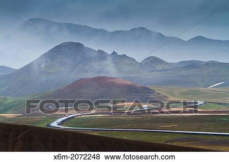 Krafla volcanic area. Iceland, Europe. View Large Photo Image Stock Photo - Krafla volcanic area. Iceland, Europe.. Fotosearch
