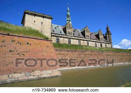Kronborg palace (Hamlet's Elsinore Castle), 1574-1585, Helsingor, Zealand, Denmark View Large Photo Image Stock Photo - Kronborg palace (Hamlet's Elsinore Castle), 1574-1585, Helsingor, Zealand, Denmark. Fotosearch