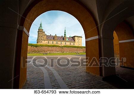 Kronborg Slot (castle). Helsingor. Sjaelland. Denmark. View Large Photo Image Stock Image - Kronborg Slot (castle). Helsingor. Sjaelland. Denmark.. Fotosearch