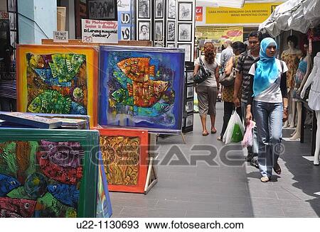 Kuala Lumpur (Malaysia): paintings sold at the Central Market View Large Photo Image Stock Image - Kuala Lumpur (Malaysia): paintings sold at the Central Market. Fotosearch