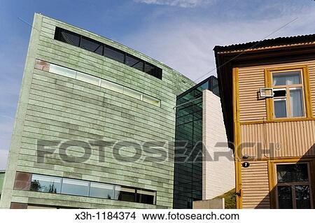 Picture - Kumu Art Museum, Tallinn, estonia, northern europe. Fotosearch