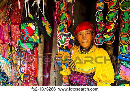 Kuna ethnic group, San Blas Archipelago, Kuna Yala Region, Panama, Central America, America View Large Photo Image Stock Photograph - Kuna ethnic group, San Blas Archipelago, Kuna Yala Region, Panama, Central America, America. Fotosearch