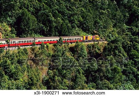 Kuranda train. Queensland. Australia View Large Photo Image Stock Image - Kuranda train. Queensland. Australia. Fotosearch