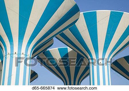 KUWAIT-Sideeq (suburb of Kuwait City): Kuwaiti Water Towers View Large Photo Image Picture - KUWAIT-Sideeq (suburb of Kuwait City): Kuwaiti Water Towers. Fotosearch