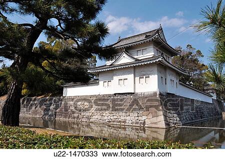 Kyoto (Japan): the Nijo-jo Castle View Large Photo Image Stock Image - Kyoto (Japan): the Nijo-jo Castle. Fotosearch