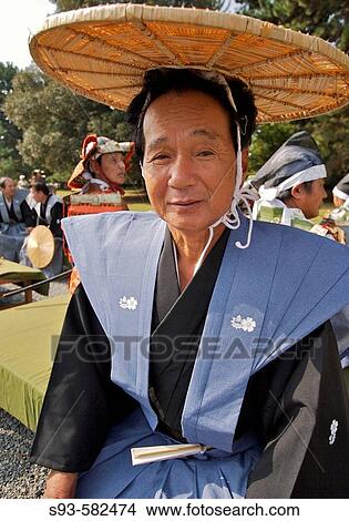 Picture - Kyoto Jidai Matsuri? 06 (The Festival of the Ages). A costumed participant.. Fotosearch