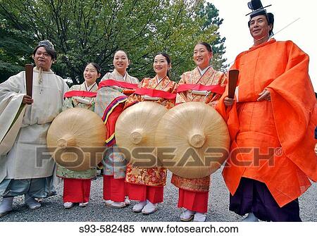 Stock Photography - Kyoto Jidai Matsuri? 06 (The Festival of the Ages). Costumed participants.. Fotosearch