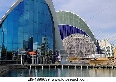 L? Oceanogr? fic, City of Arts and Sciences, Valencia, Spain View Large Photo Image Stock Photo - L? Oceanogr? fic, City of Arts and Sciences, Valencia, Spain. Fotosearch