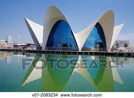 L? Oceanografic. City of Arts and Sciences, Valencia, Spain. View Large Photo Image Picture - L? Oceanografic. City of Arts and Sciences, Valencia, Spain.. Fotosearch