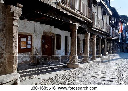 La Alberca street Sierra de Francia Natural Park Biosphere Reserve of Sierra de B? jar and Francia La Alberca Salamanca Province Castilla y Le? n Spain View Large Photo Image Stock Photograph - La Alberca street Sierra de Francia Natural Park Biosphere Reserve of Sierra de B? jar and Francia La Alberca Salamanca Province Castilla y Le? n Spain. Fotosearch