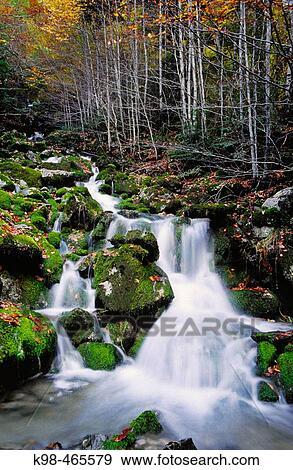 Stock Photo - La Capradiza. Aisclo valley. Protection area of Ordesa NP and Monte Perdido. Pyrenees. Huesca province. Aragon. Spain.. Fotosearch