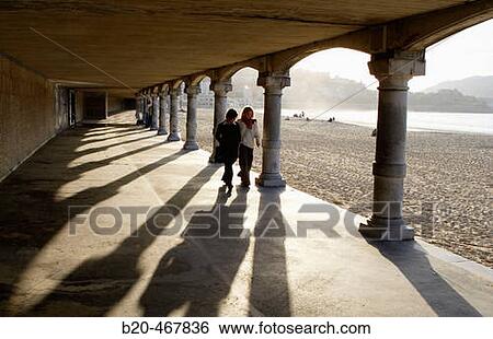La Concha Beach. Donostia. San Sebastian. Euskadi. Spain View Large Photo Image Stock Photograph - La Concha Beach. Donostia. San Sebastian. Euskadi. Spain. Fotosearch