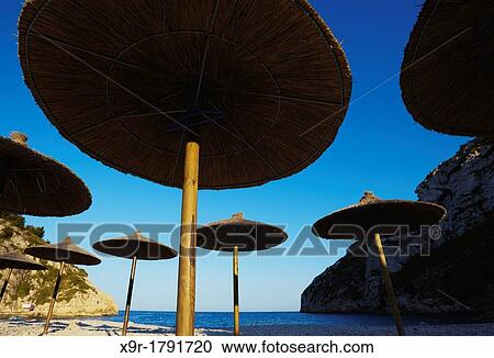 Stock Image - La Granadella cove Javea Alicante Spain. Fotosearch