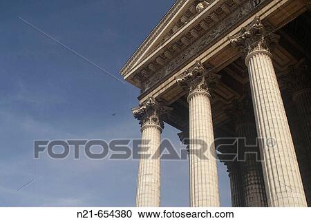 La Madeleine, Paris. France View Large Photo Image Stock Image - La Madeleine, Paris. France. Fotosearch