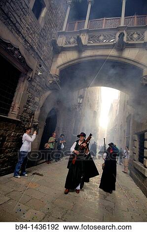 La Merce festival, Bisbe Irurita street, Gothic quarter, Barcelona, Catalonia, Spain View Large Photo Image Stock Image - La Merce festival, Bisbe Irurita street, Gothic quarter, Barcelona, Catalonia, Spain. Fotosearch