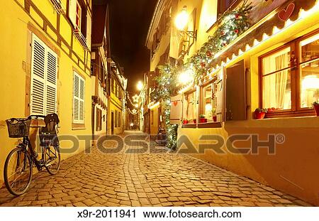 ""La Petite Venise"" (Little Venice) restaurant with Christmas decoration. Colmar. Wine route. Haut-Rhin. Alsace. France. " View Large Photo Image Stock Image - ""La Petite Venise"" (Little Venice) restaurant with Christmas decoration. Colmar. Wine route. Haut-Rhin. Alsace. France. ". Fotosearch