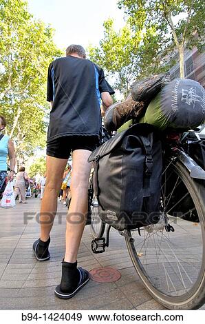 La Rambla, Barcelona, Catalonia, Spain. View Large Photo Image Stock Photo - La Rambla, Barcelona, Catalonia, Spain.. Fotosearch