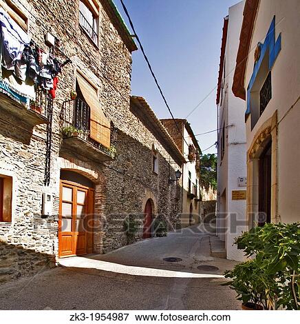 La Selva de Mar fishing village, Girona province, Catalonia, Spain View Large Photo Image Stock Photo - La Selva de Mar fishing village, Girona province, Catalonia, Spain. Fotosearch