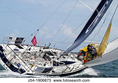 La Solitaire du Figaro, Sail Race Alone View Large Photo Image Stock Image - La Solitaire du Figaro, Sail Race Alone. Fotosearch