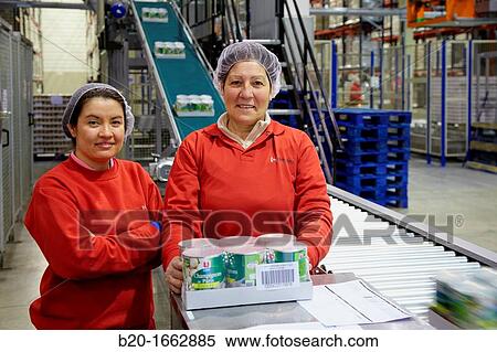 Labeling and packaging canned vegetables, Mushrooms, Canning Industry, Agri-food, Logistics Center, Grupo Riberebro, Alfaro, La Rioja, Spain View Large Photo Image Stock Photography - Labeling and packaging canned vegetables, Mushrooms, Canning Industry, Agri-food, Logistics Center, Grupo Riberebro, Alfaro, La Rioja, Spain. Fotosearch