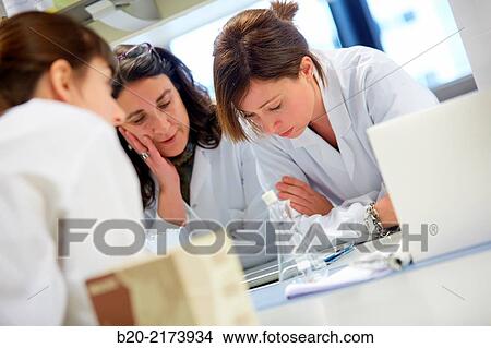 Picture - Laboratory. Energy and Environment Division. Tecnalia Research and Innovation. Miano. Alava. Basque Country. Spain.. Fotosearch