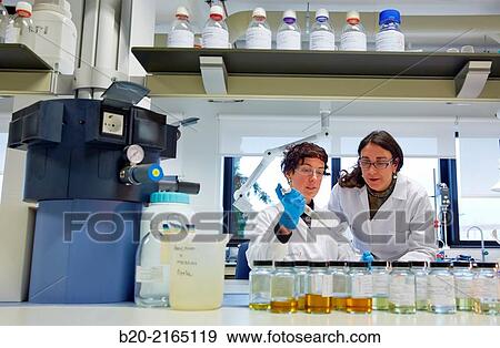 Stock Photo - Laboratory. Energy and Environment Division. Tecnalia Research and Innovation. Miano. Alava. Basque Country. Spain.. Fotosearch