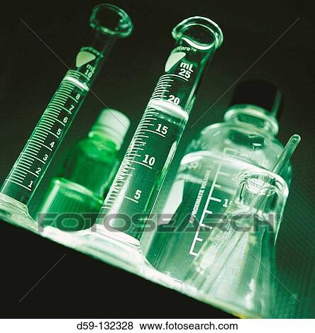 Stock Photo - Laboratory glassware. Fotosearch