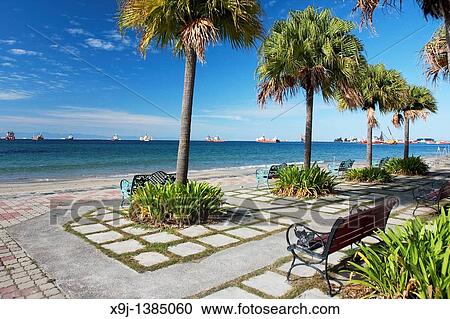Labuan Sea View Garden, Sabah, Malaysia, Borneo View Large Photo Image Stock Image - Labuan Sea View Garden, Sabah, Malaysia, Borneo. Fotosearch