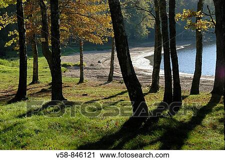 Lac des Settons, Parc Naturel Regional du Morvan, Nievre, Bourgogne, France View Large Photo Image Stock Image - Lac des Settons, Parc Naturel Regional du Morvan, Nievre, Bourgogne, France. Fotosearch